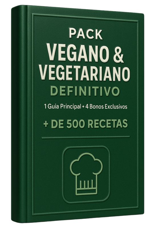 “La Biblia Vegana & Vegetariana”
👉 500+ recetas probadas para toda la vida